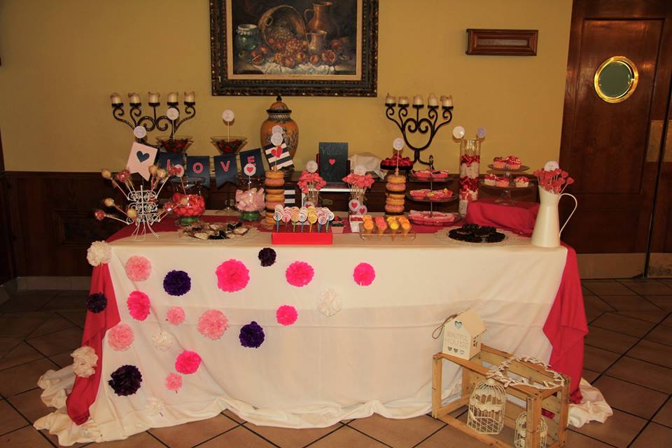 Detalle de comunión mesa de chuces